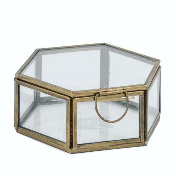 Stiklinė dėžutė, 2 spalvos