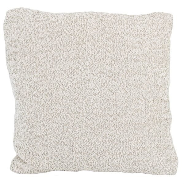 Bouclé pagalvėlė, kvadratinė, smėlio spalva