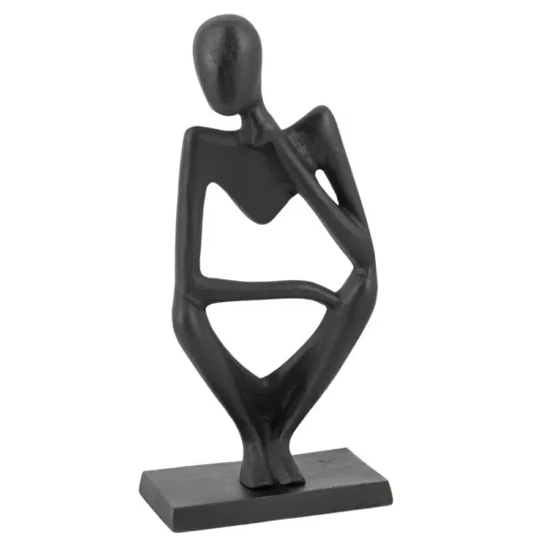 Figūra "Person", juoda spalva, 37 cm