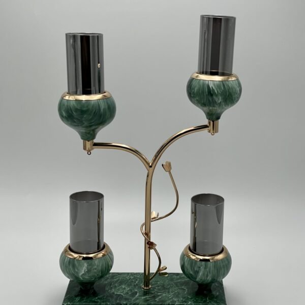 MARAL žvakidė, marmurmo imitacija