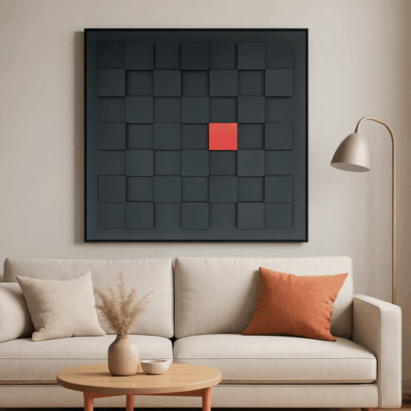 Rankų darbo paveikslas Fokusas