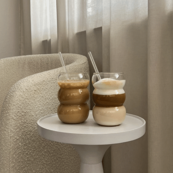 Burbulinė RIOS stiklinė šiltiems/šaltiems gėrimams (vnt.), 550 ml