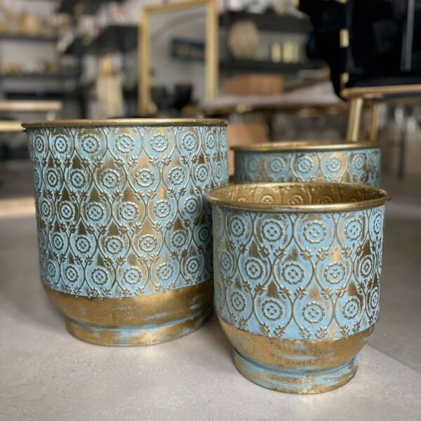 Vazonas "Kayri Blue", 3 dydžiai