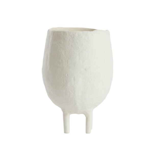 Vaza deco Ø13,5x22,5 cm MUXIA reminės spalvos