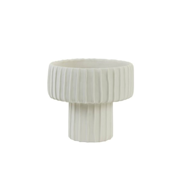 Vaza Ø30x27 cm MAJA kreminė spalva