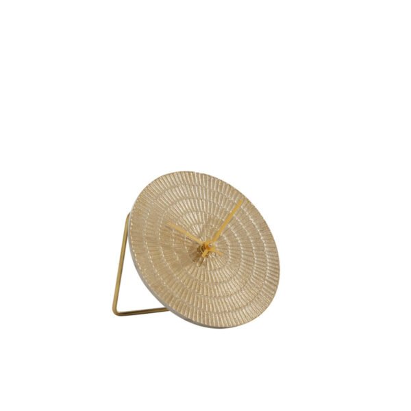 Laikrodis Ø15,5 cm BOJANO šviesaus aukso spalvos